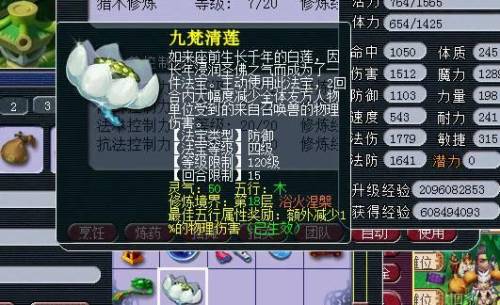 梦幻二级法宝哪些值得修满(69级能带二级法宝吗)插图6