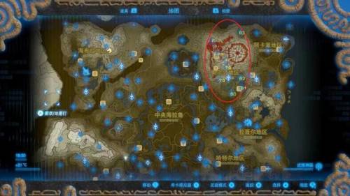 塞尔达传说神庙位置高清地图(120神庙位置高清图 中文)插图12