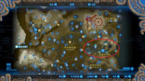 塞尔达传说神庙位置高清地图(120神庙位置高清图 中文)插图8