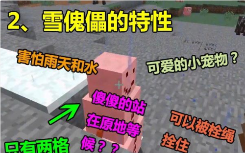 我的世界傀儡大全制作图(MC中有几种傀儡)插图1