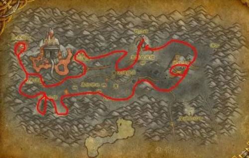 冬泉谷富瑟银矿分布图(采瑟银矿最好的地图)插图9