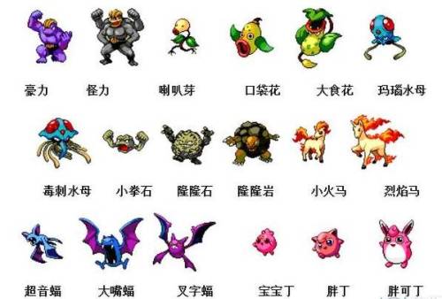 宠物小精灵图鉴(神奇宝贝图鉴721只)插图4
