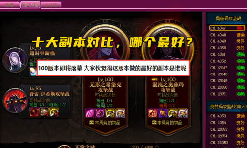 魔兽世界100级副本有哪些(魔兽世界副本掉落大全)插图