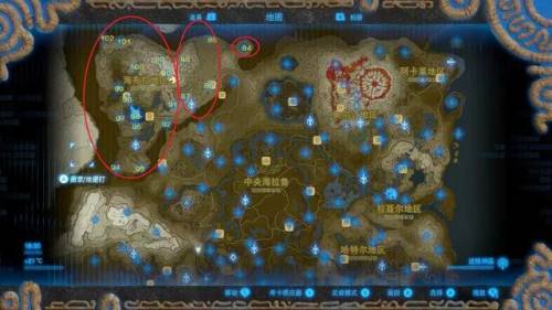 塞尔达传说神庙位置高清地图(120神庙位置高清图 中文)插图14