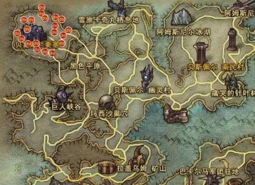 永恒之塔采集分布图大全(永恒之塔采集1-399)插图3