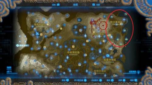 塞尔达传说神庙位置高清地图(120神庙位置高清图 中文)插图10