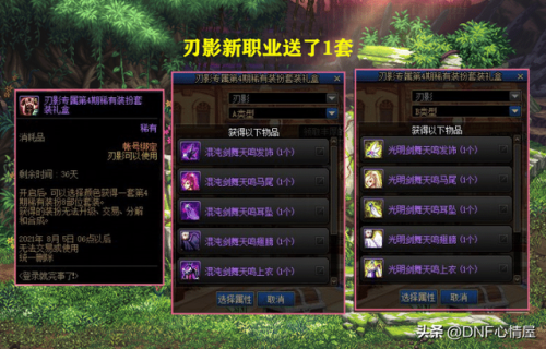 神圣稀有克隆装扮外观(dnf稀有克隆几百出一件)插图
