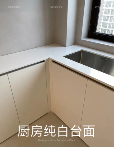 厨房无橱柜(厨房不打橱柜效果图)插图