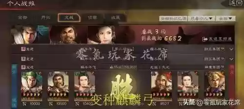 白板蜀弓战法搭配阵容(群弓战法)插图