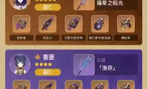 魈雷电将军阵容搭配插图