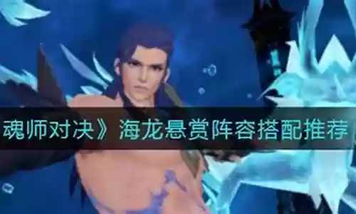 海龙悬赏阵容搭配插图