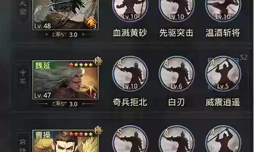 率土之滨主角搭配阵容推荐插图