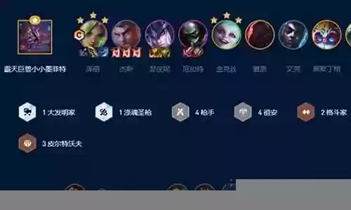 六皮城阵容搭配插图