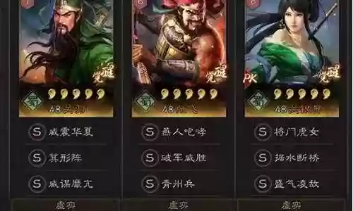关羽关兴张飞阵容搭配插图