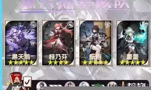 黑天鹅搭配阵容插图