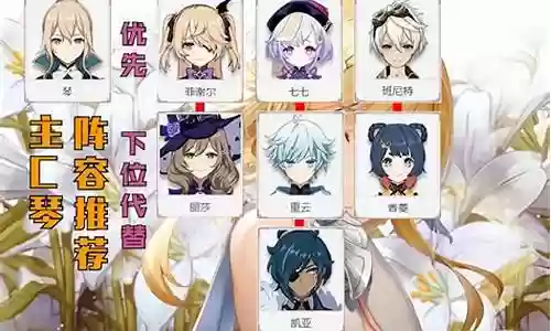 琴神里阵容搭配插图
