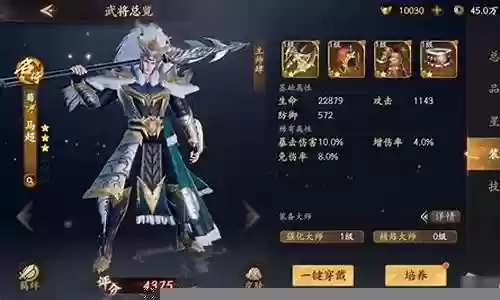 乱世逐鹿武将马超阵容搭配插图
