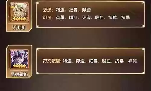 闪烁之光阵容天赋搭配最新插图