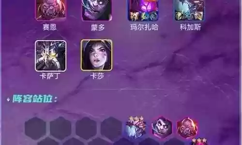 卡萨变异战士阵容插图