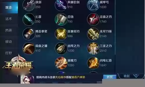 王者阵容搭配出装图片插图
