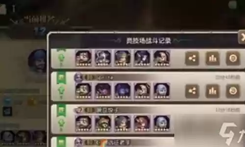 竞技场前期阵容搭配图表插图