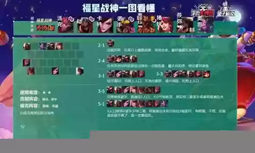 福星战神蛮子阵容怎么搭配插图