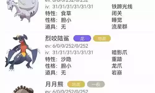 宝可梦对战最强阵容搭配插图