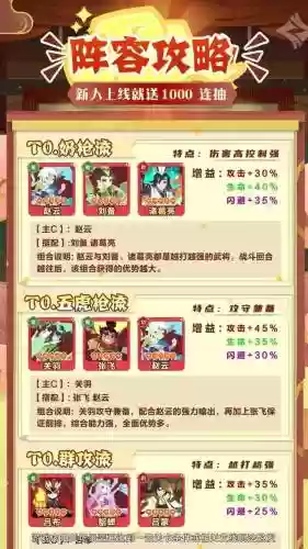初级战将阵容插图