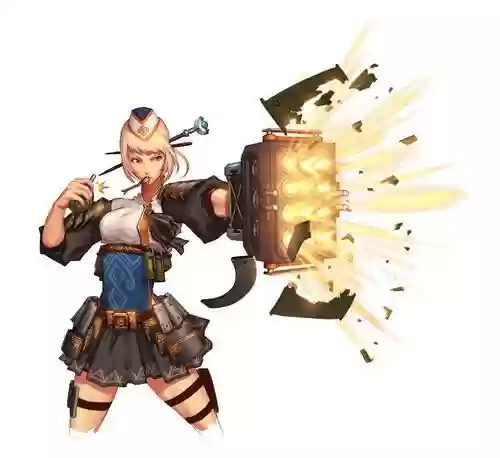 女弹药勇者武器插图1