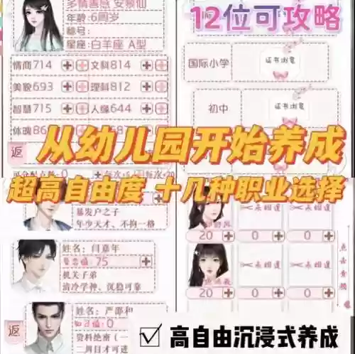 橙光游戏模拟人生攻略秘籍插图