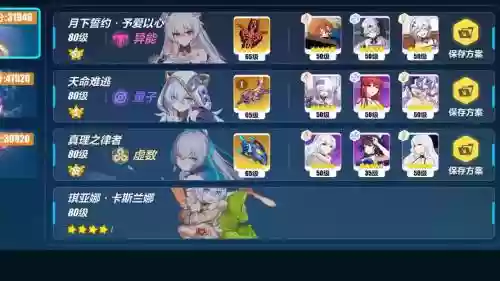 崩坏月轮阵容插图