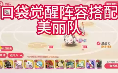 口袋觉醒搭配阵容插图