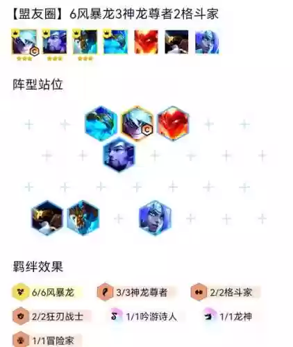 黑龙风暴阵容插图
