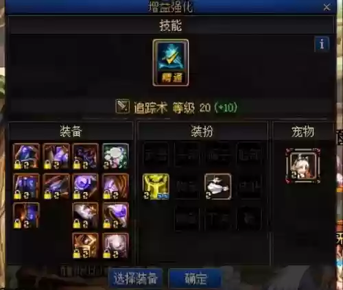 dnf堆20级技能等级装备插图