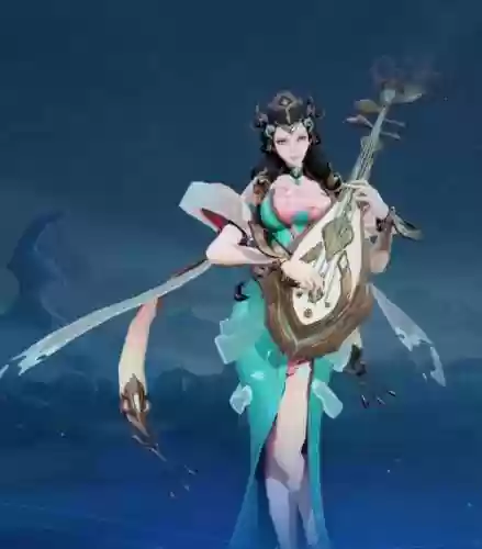 杨玉环技能对小兵插图