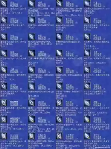 三国群雄传7所有武器插图1