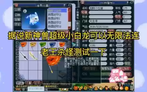 梦幻西游小白龙可以传送几次插图