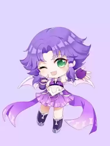 梦幻西游紫色幽冥娃娃插图1