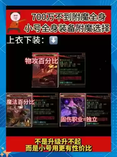 小号练级武器附魔什么武器，小号练级装备插图