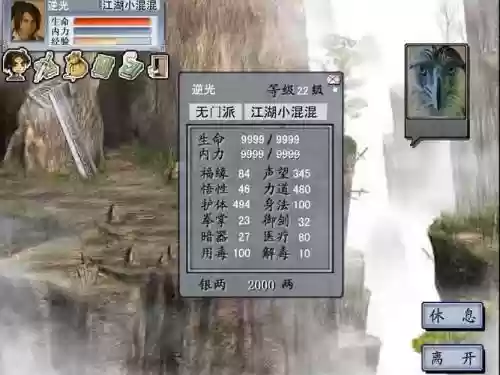 金庸群侠传2最多技能，金庸群侠传2招式插图1