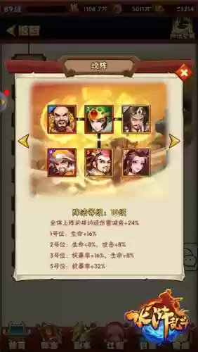 水浒大乱斗阵容搭配最新，水浒乱斗阵法插图1