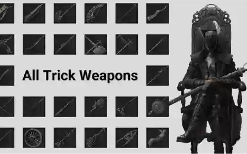 血源诅咒全武器外形，血源诅咒全武器属性插图