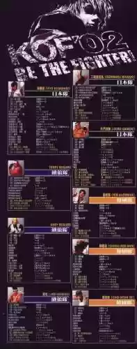 拳皇2002人物技能大全，拳皇2002全人物连招教学插图