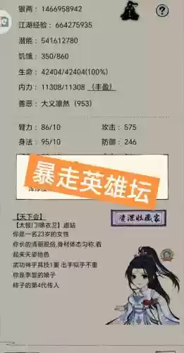 暴走英雄坛侠客阵容搭配，暴走英雄坛侠客套要求插图1