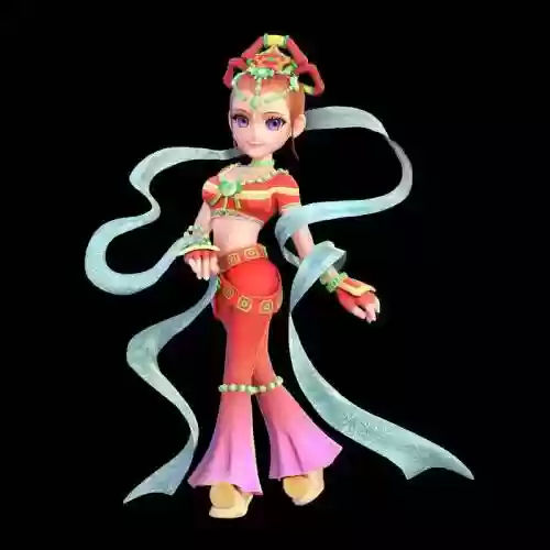 梦幻西游的舞天姬.，梦幻西游舞天姬图片插图1