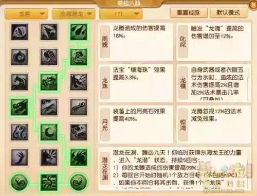 梦幻西游龙宫龙珠经脉，2020梦幻西游龙宫经脉怎么点好插图
