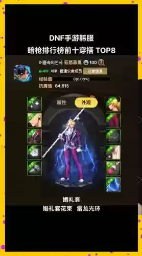 暗枪士什么装备能混团，暗枪士装备搭配插图