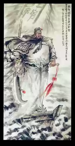 水墨版英雄搭配阵容，水墨英雄人物插图