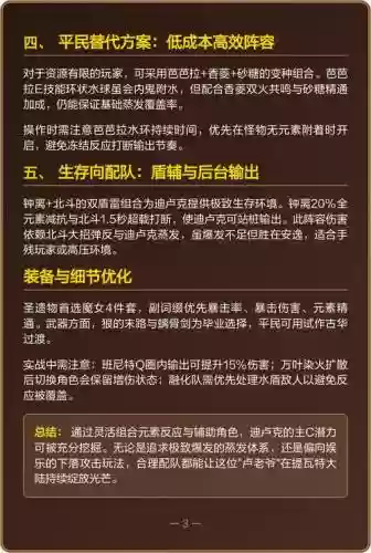 2.2迪卢克阵容搭配，12迪卢克阵容插图1