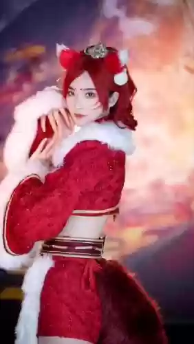 梦幻西游狐美人美图，梦幻西游狐美人cosplay插图1